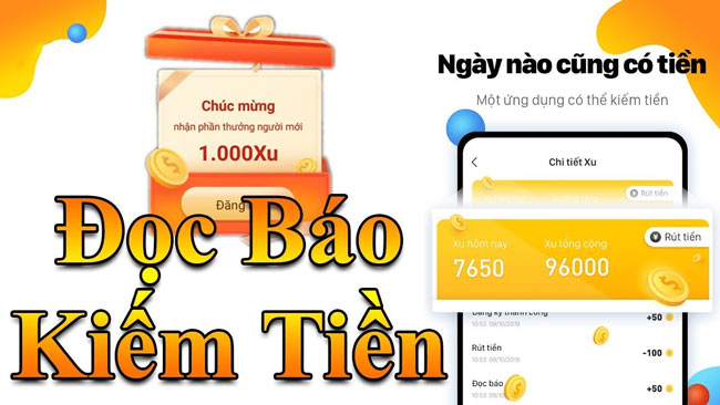 kiếm tiền trên điện thoại