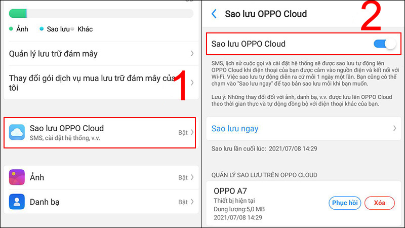 Oppo Cloud là gì