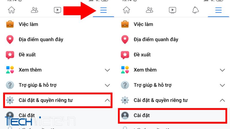 Cách đổi mật khẩu Facebook 