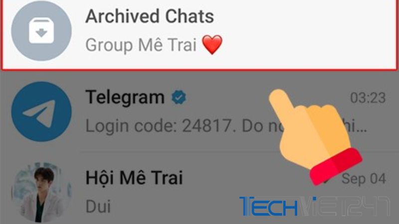Cách khôi phục tin nhắn Telegram 
