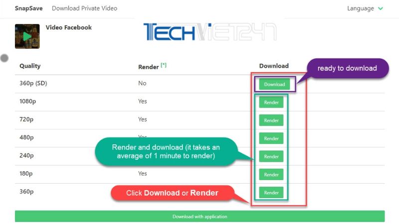  cách lưu video trên Facebook về điện thoại