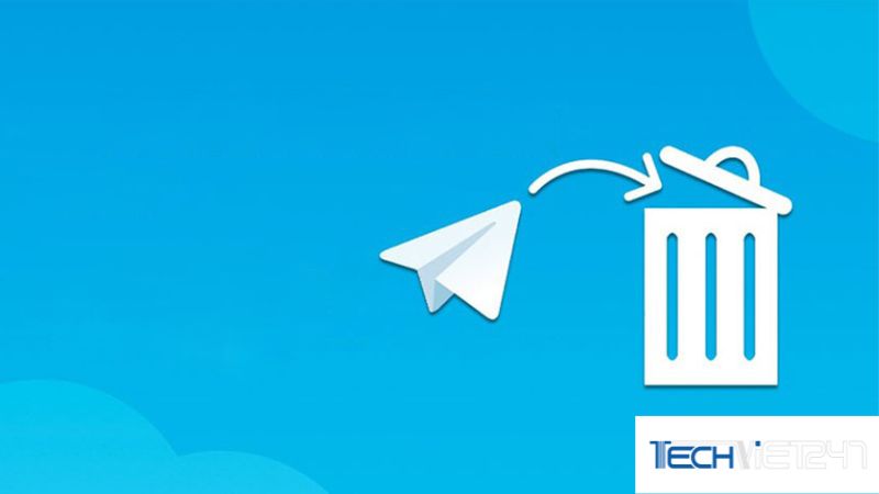 cách xóa dữ liệu Telegram