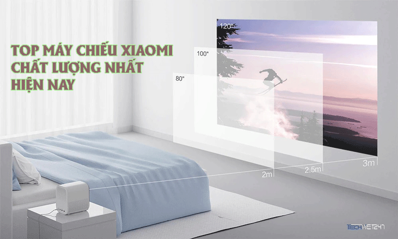 TOP MÁY CHIẾU XIAOMI CHẤT LƯỢNG NHẤT HIỆN NAY